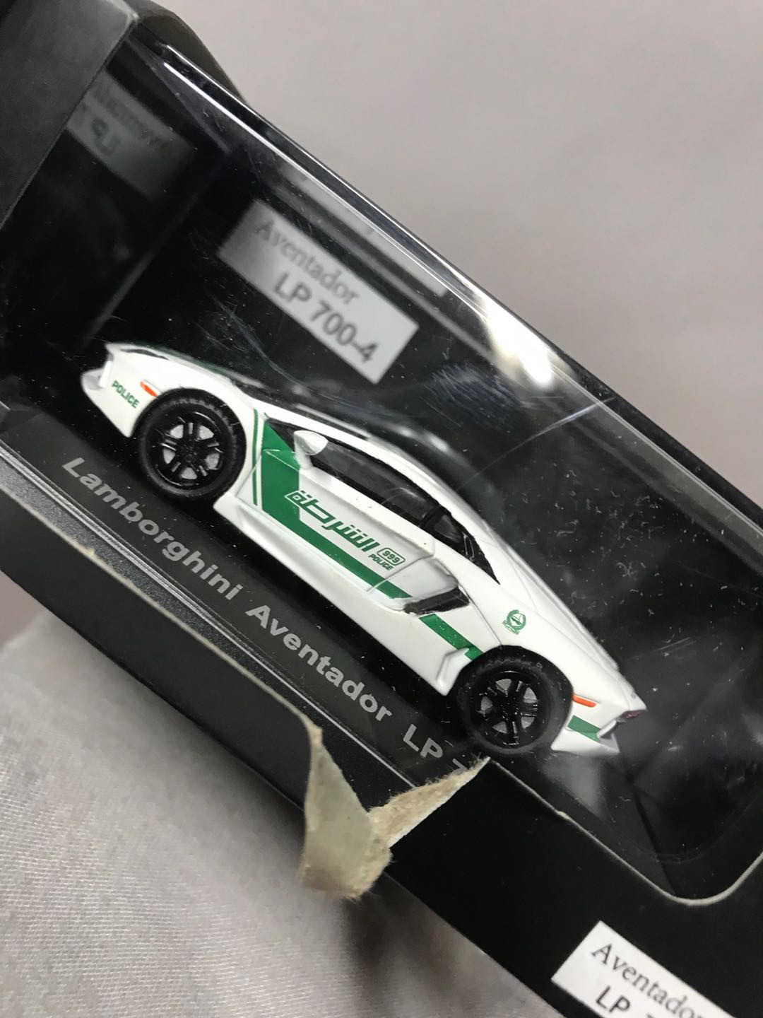 零元拍： Aventador 迪拜兰博基尼警车模型