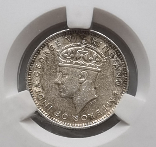 大中华拍卖第673期 1941英属马来亚银币10分