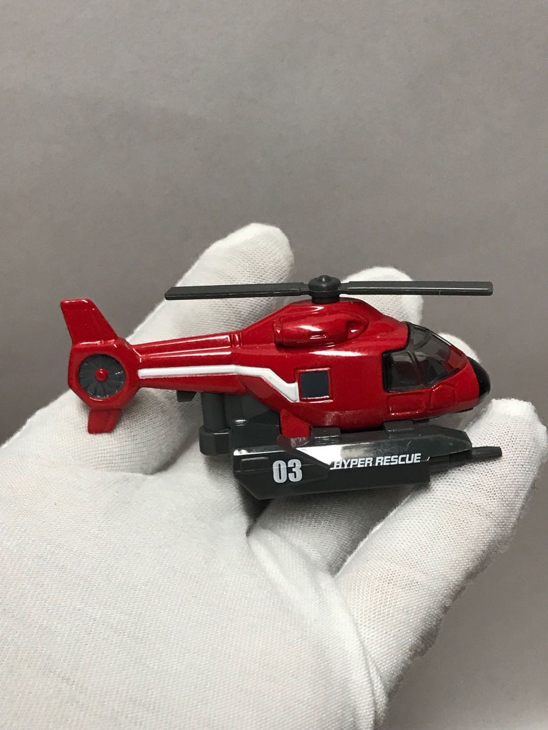 零元拍：TakaraTOMY 合金 超级救援HR直升机 模型