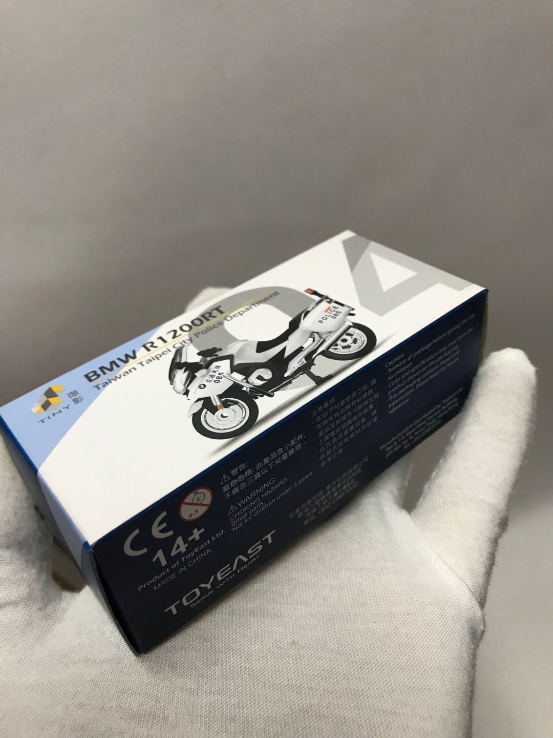 零元拍：TINI 台北市 BMW R1200RT 交警摩托模型