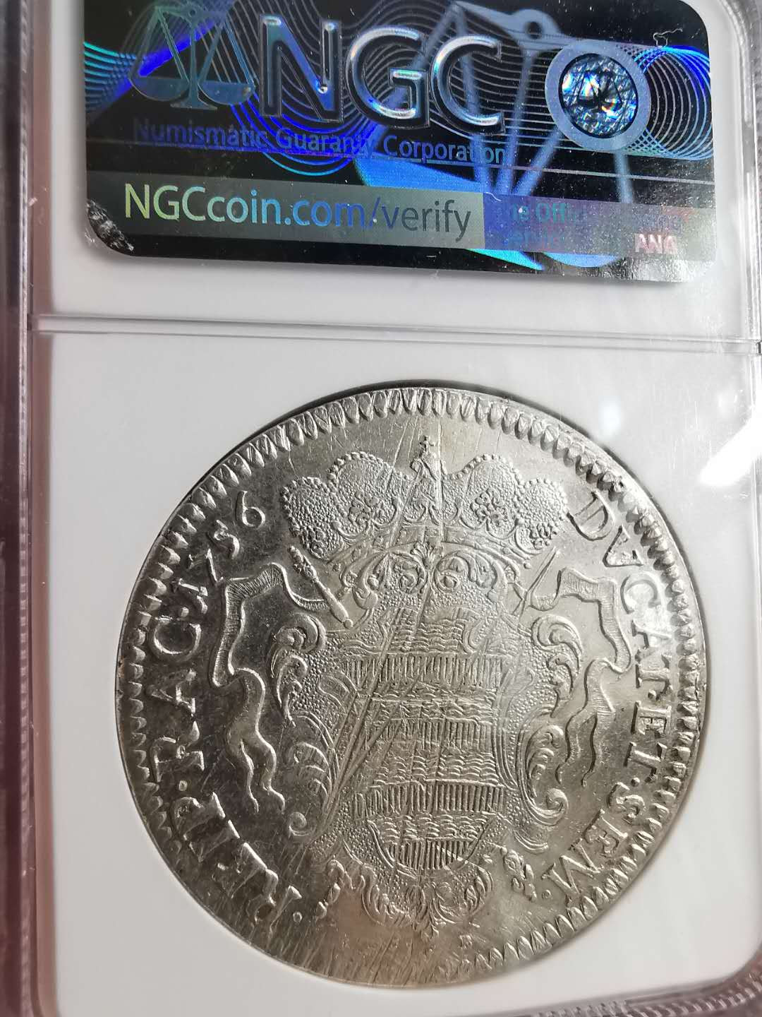 凡希社世界钱币微拍第一百六十八期 1756拉古萨塔莱罗大银NGC-UNCD高品质！