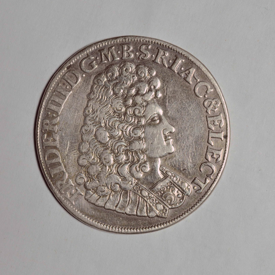 《竞宝斋》钱币微拍-第2场（0佣金包邮） 德国1691年2/3泰勒