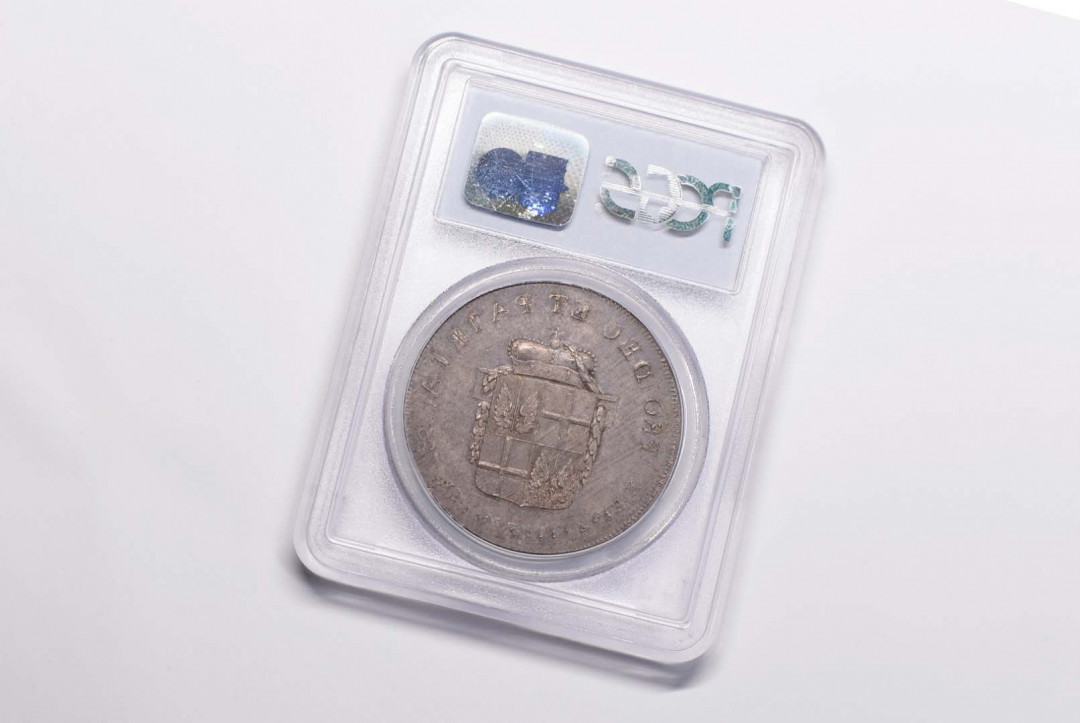 凡希社世界钱币微拍第一百六十八期 稀！1796VH德国富尔达主教区泰勒大银PCGS-MS63欧陆经典包浆！