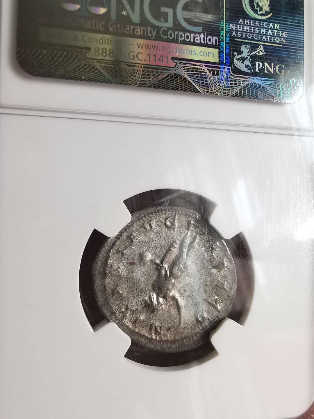 凡希社世界钱币微拍第一百六十八期 古罗马戈尔迪安三世双第纳尔银币NGC-VF