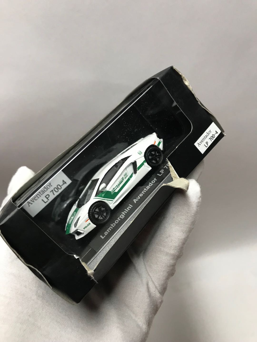 零元拍： Aventador 迪拜兰博基尼警车模型