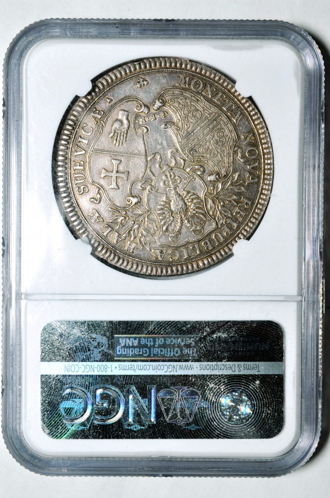 《竞宝斋》钱币微拍-第2场（0佣金包邮） NGC AU 德意志帝国 1712年 卡尔六世塔勒 银币 纽伦堡造币厂