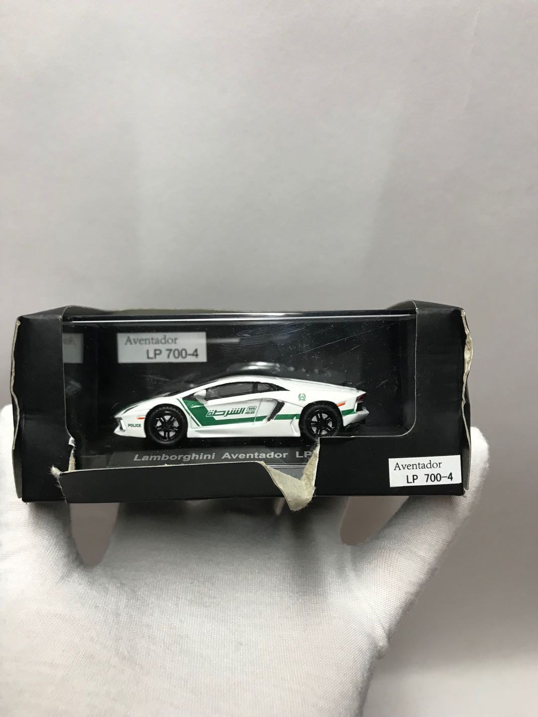 零元拍： Aventador 迪拜兰博基尼警车模型