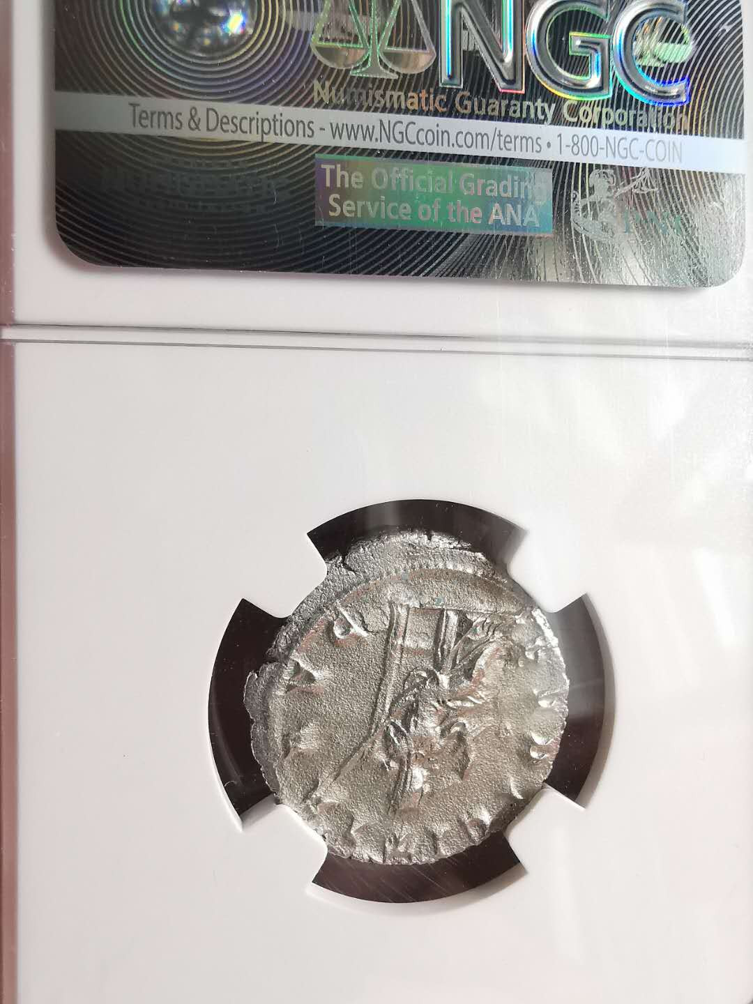 凡希社世界钱币微拍第一百六十八期 古罗马赛维拉皇后双第纳尔银币NGC-XF