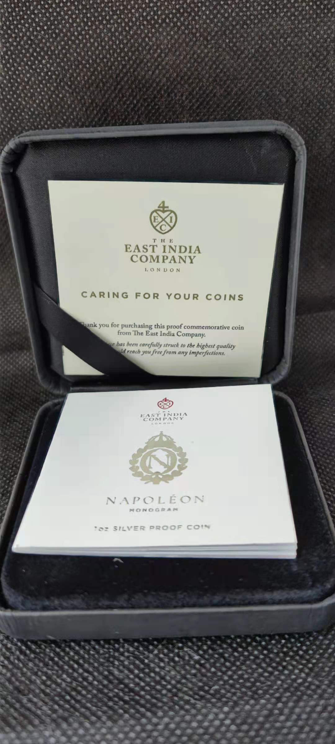 【随心拍&Getcoins】钱币拍卖第九十九期～ 【圣赫勒拿】2021年拿破仑勋章上的Nz字母1盎司银币