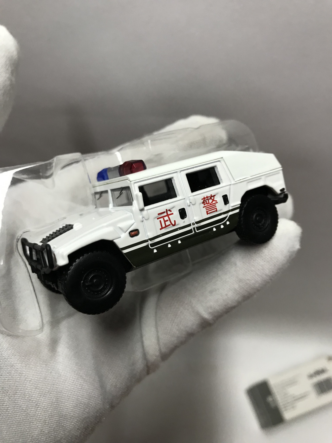 零元拍： 拓意 东风猛士武警警车模型