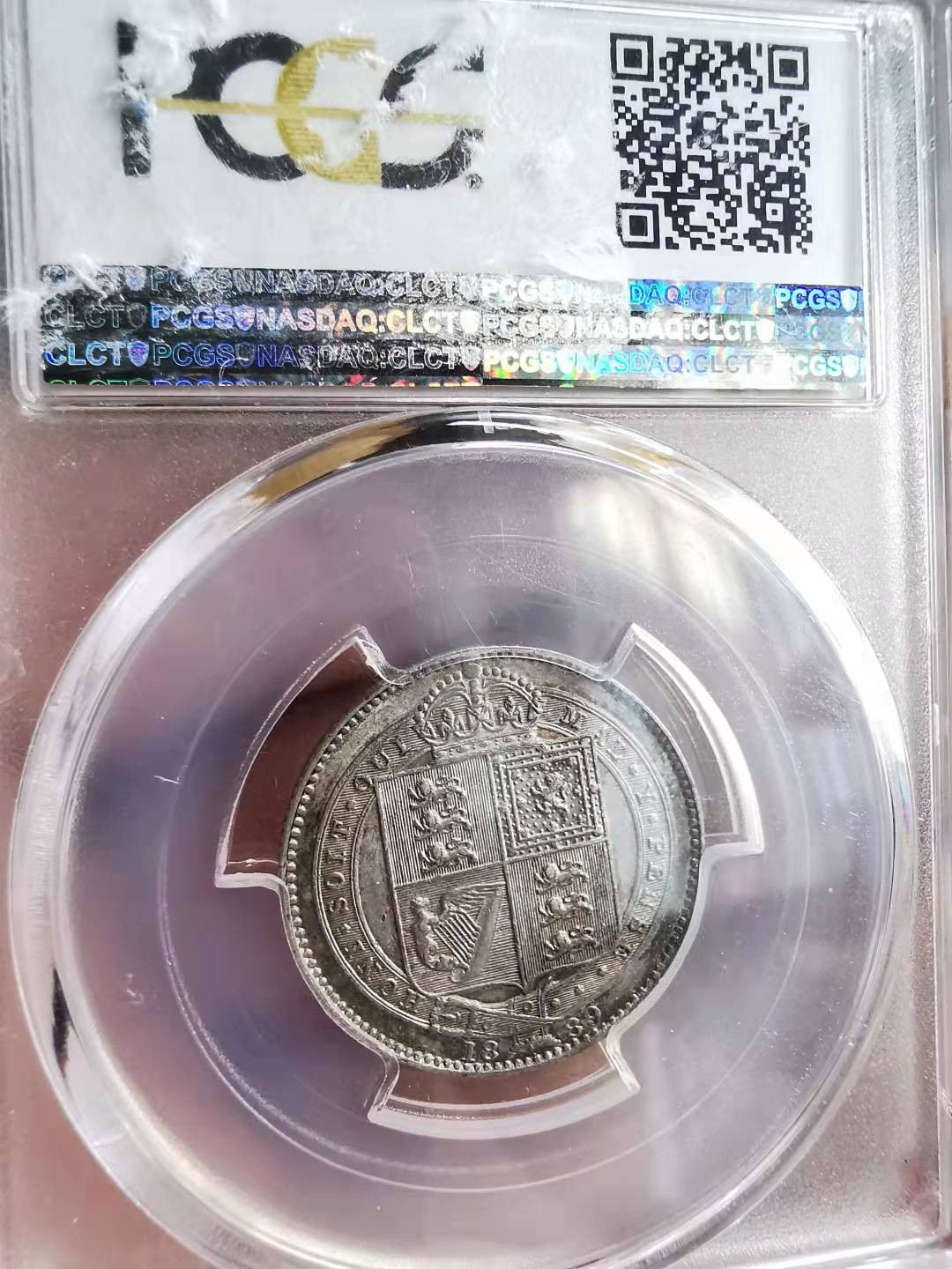 凡希社世界钱币副品捡漏自动拍专场一 1889英国老维先令NGC-AU58