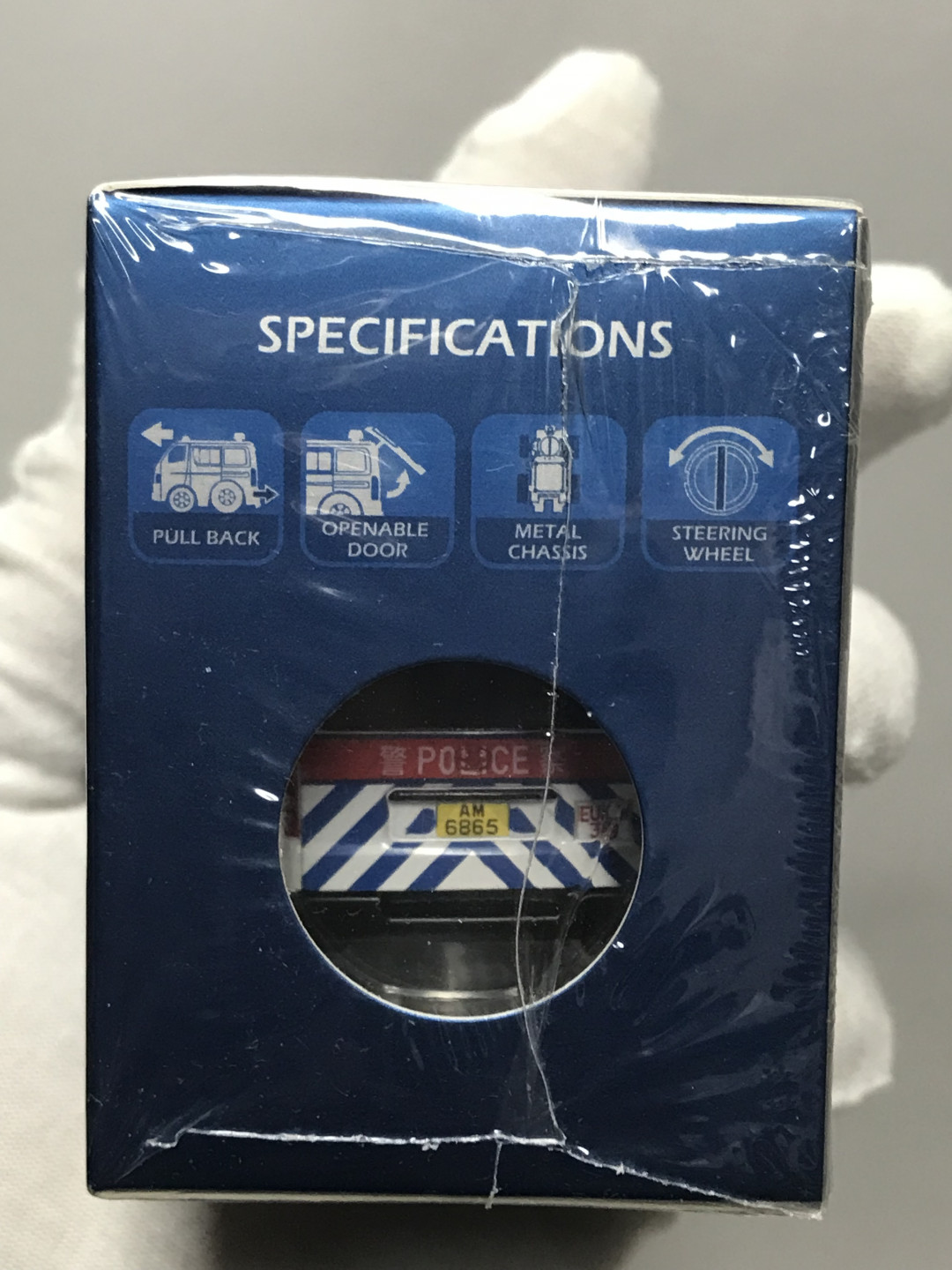 零元拍：Q版丰田海狮香港警车模型