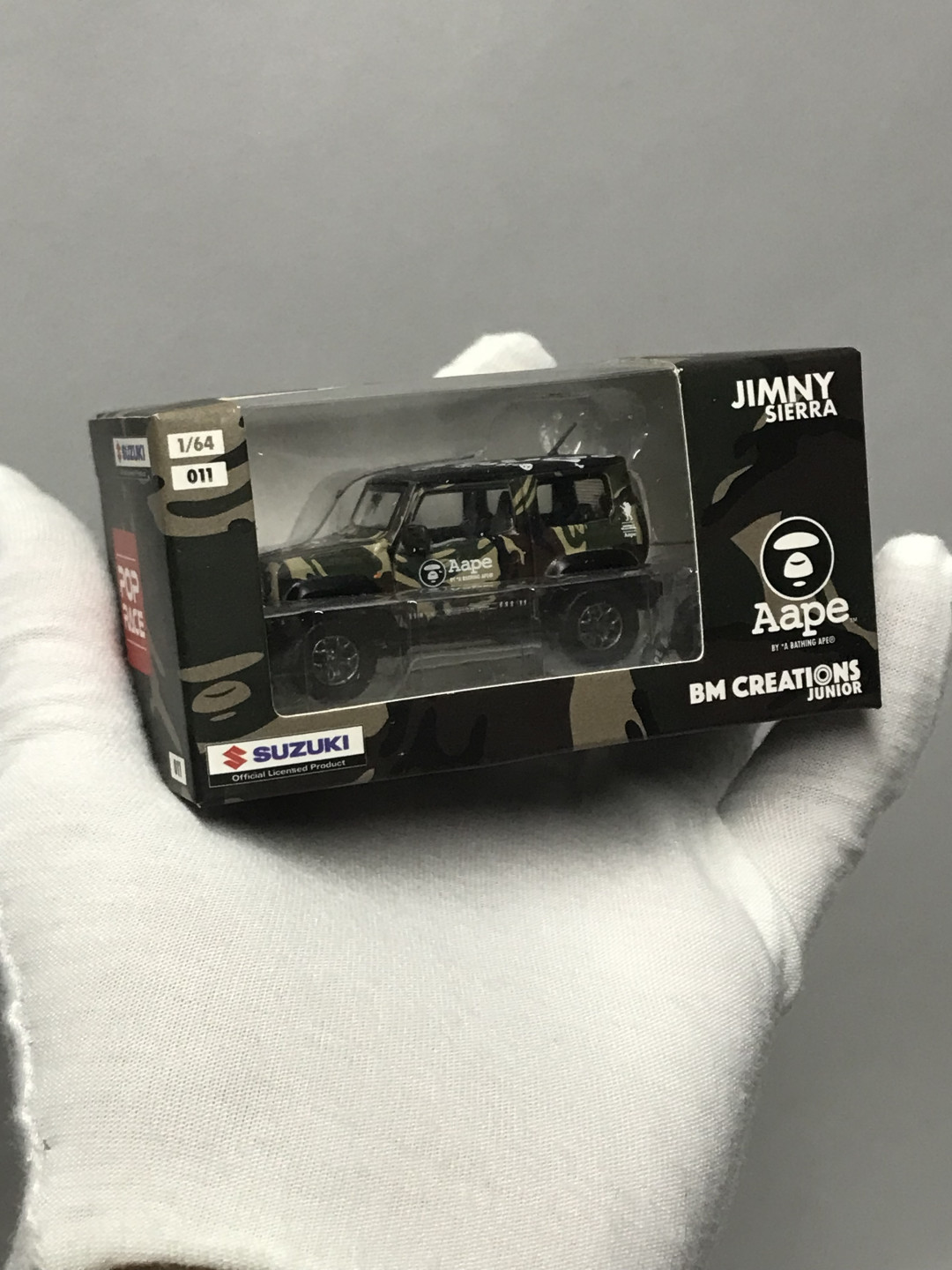 零元拍：BM 联名 潮牌Aape 吉姆尼越野车模型