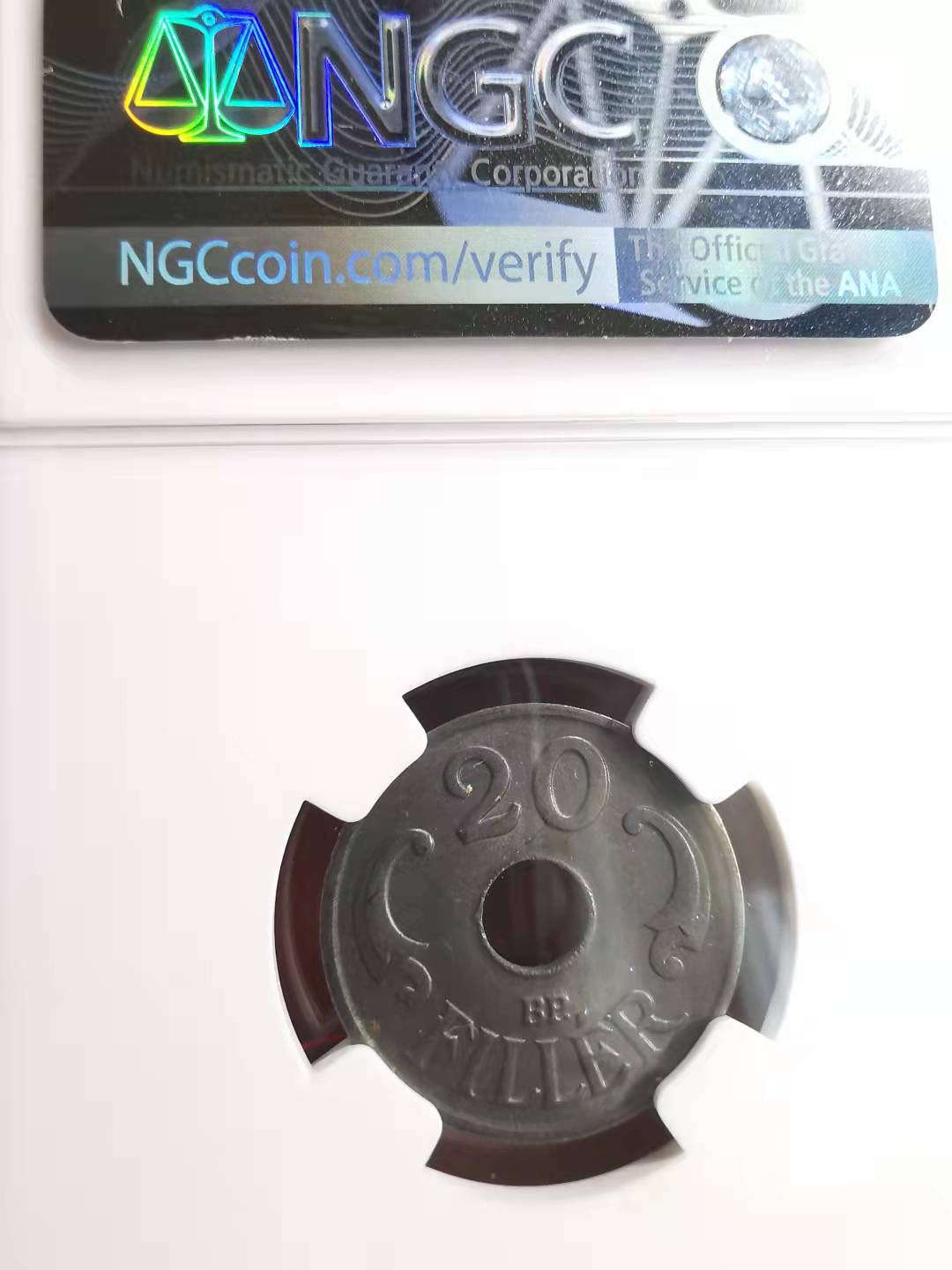 凡希社世界钱币副品捡漏自动拍专场一 1944BP匈牙利20FIL NGC-MS64