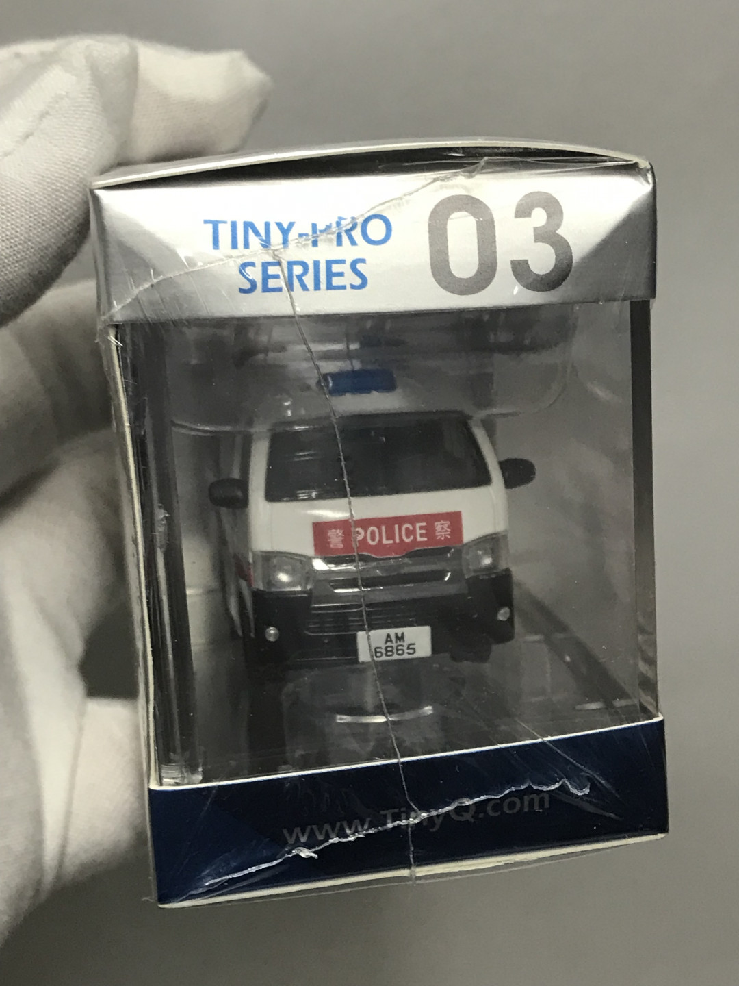 零元拍：Q版丰田海狮香港警车模型