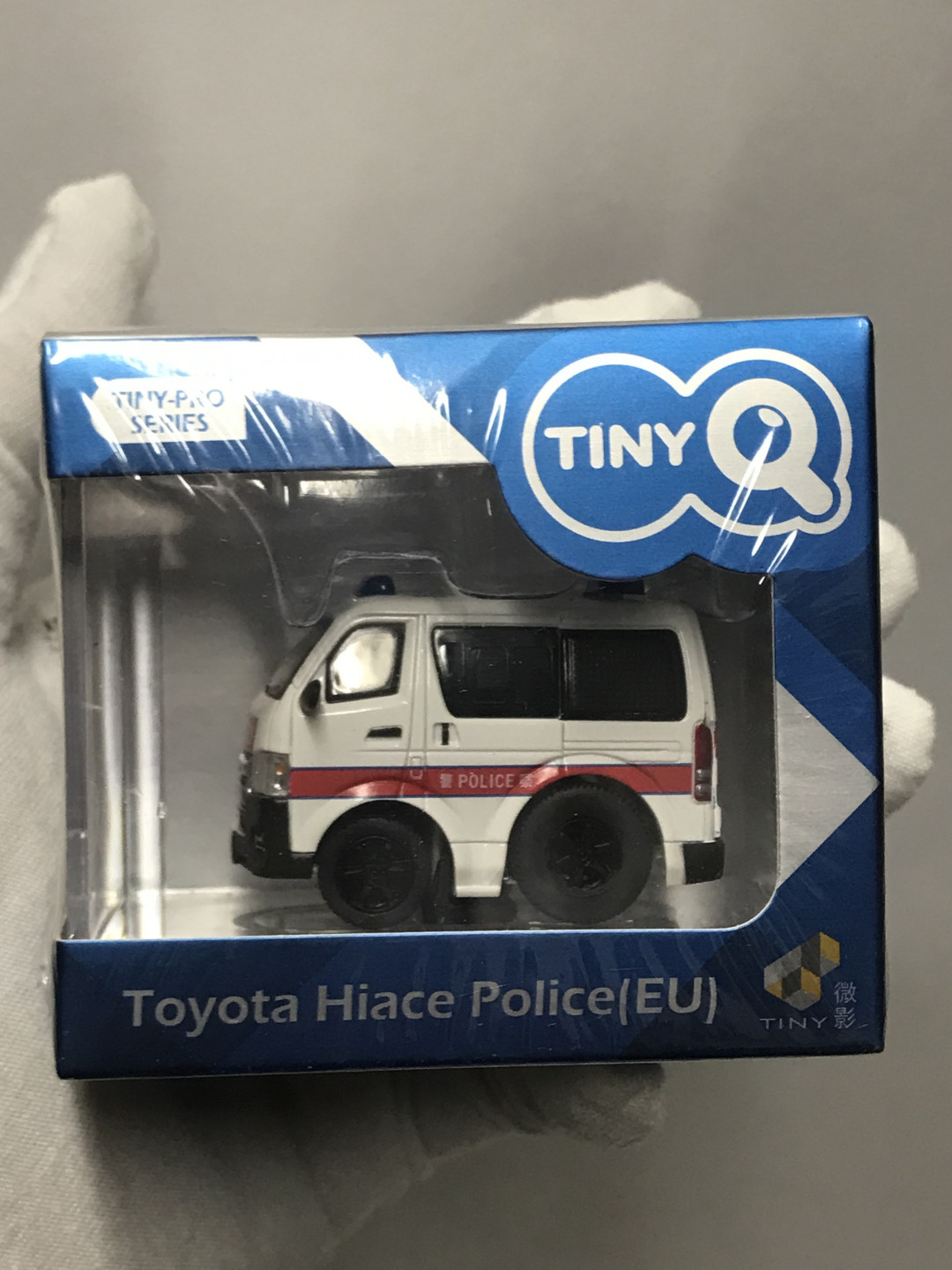 零元拍：Q版丰田海狮香港警车模型