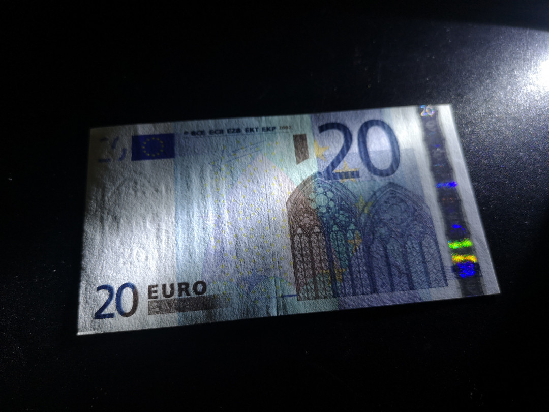 《外钞收藏家》第一百二十四期拍卖 二签20欧元  全新UNC 德国版