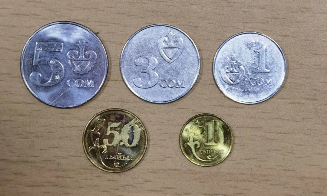 北京马甸外币专卖微拍第五十九场，非贵金属纪念币，流通币专场，陆续上新，欢迎关注 吉尔吉斯斯坦，有塑胶粘过