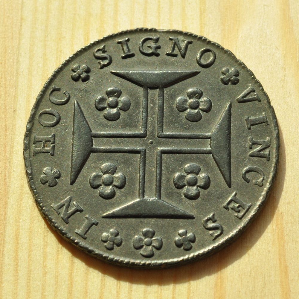 《竞宝斋》钱币微拍-第3场（0佣金包邮） 葡萄牙 1816年400里斯 银币   重量：   14.8g    直径：  35.5 mm