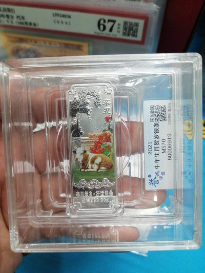 品味人生第166场 - 牛年生肖贺岁银条