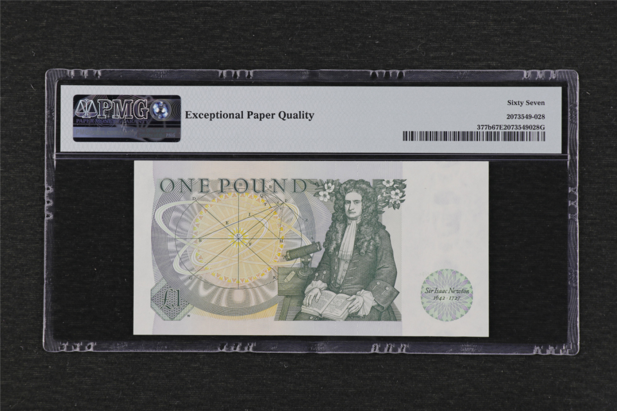 亘邦收藏 第83期（共103项） 1978年 英国1镑 PMG 67EPQ 053884