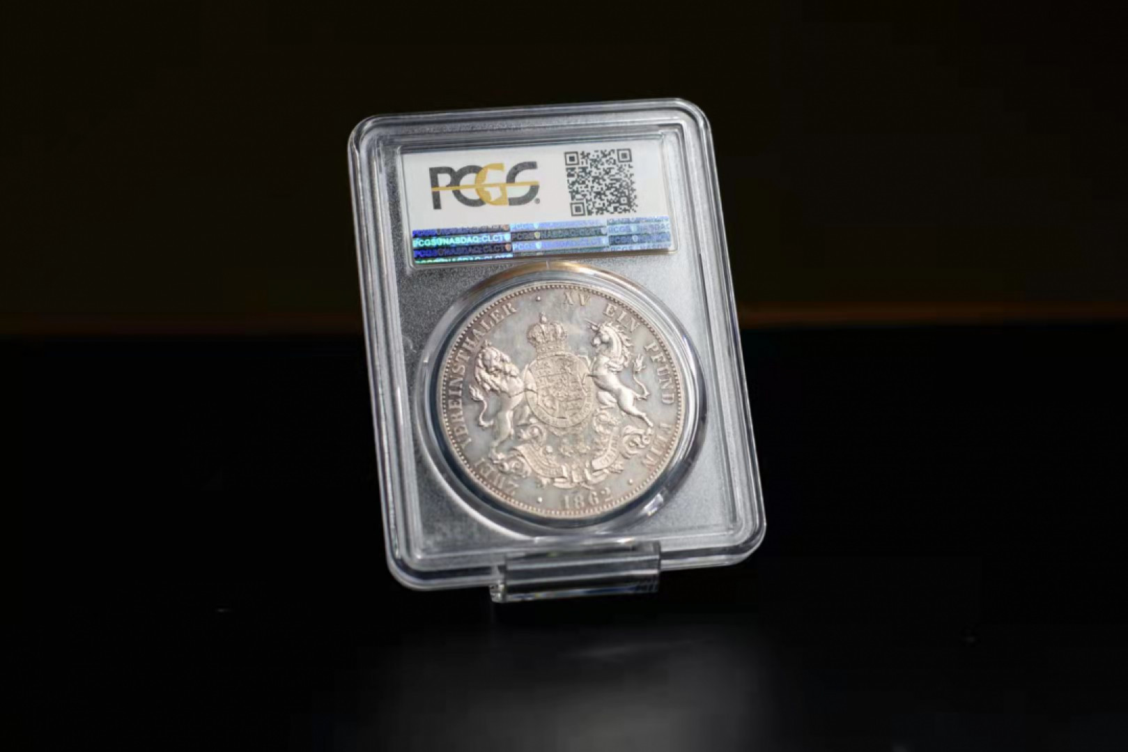 凡希社世界钱币微拍第一百六十九期 荐！1862德国汉诺威双泰勒大银PCGS-MS62