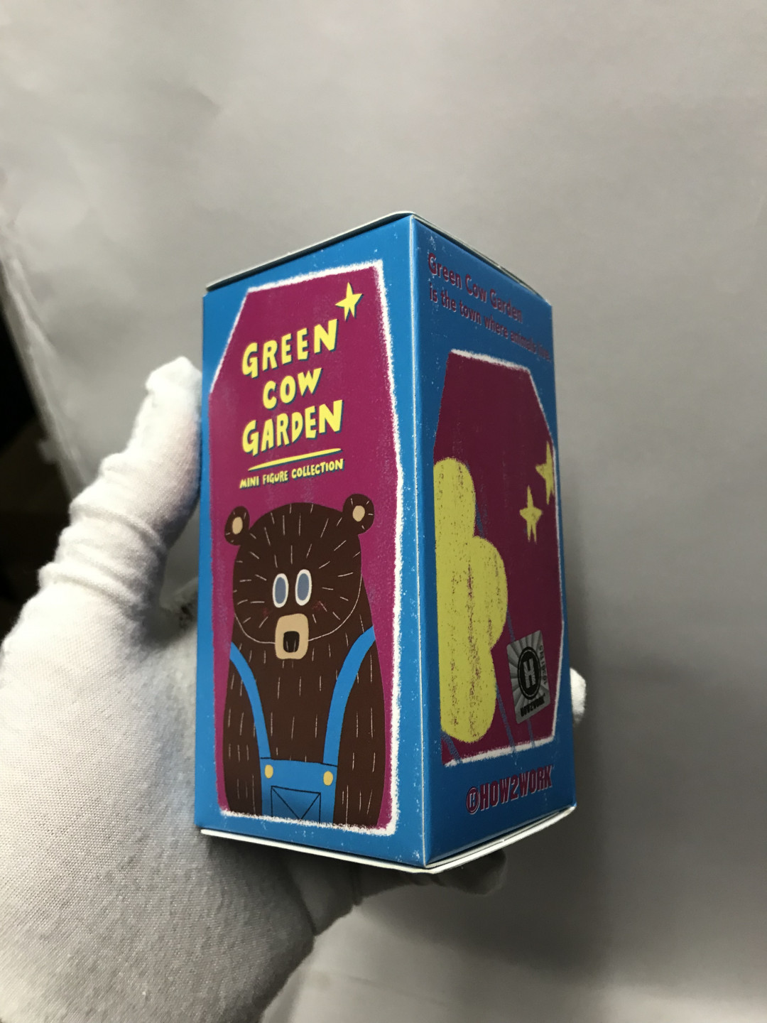 零元拍：HOW2WORK出品极速蹿红著名羊毛毡艺术家小川耕平GREEN COW GARDEN迷你小猪小熊系列盲盒，一次拍一只