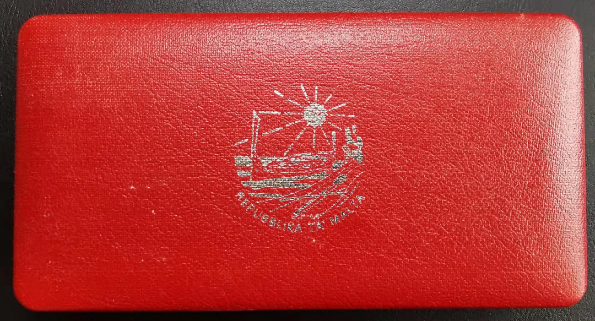 凡希社世界钱币微拍第一百六十九期 1977马耳他PS精铸三枚套原盒原封