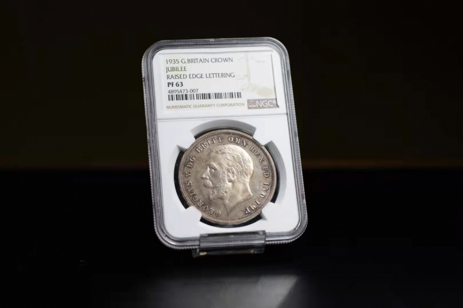 凡希社世界钱币微拍第一百六十九期 荐！1935乔五木马马剑精铸NGC-PF63淡蓝色包浆