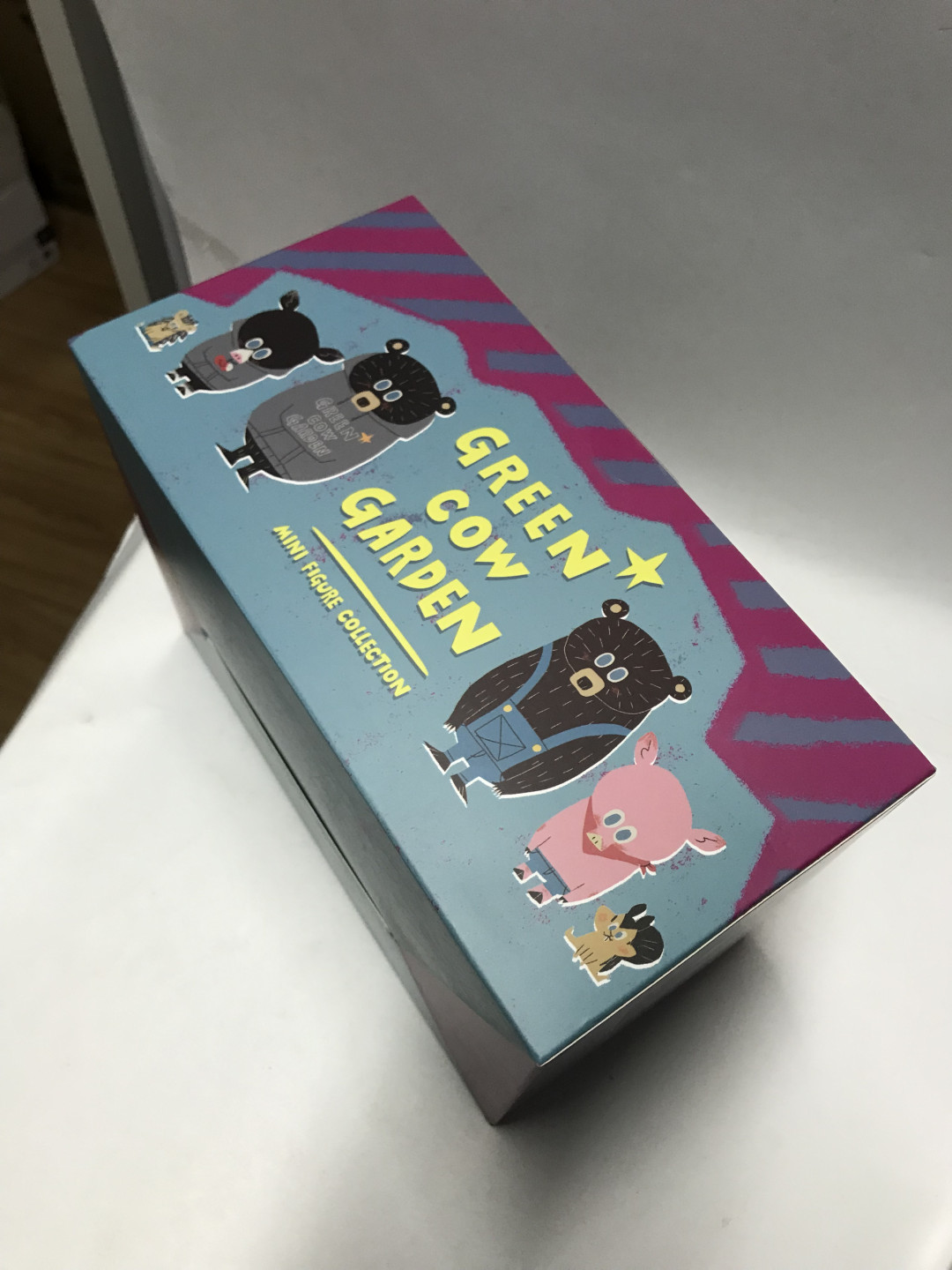 零元拍：HOW2WORK出品极速蹿红著名羊毛毡艺术家小川耕平GREEN COW GARDEN迷你小猪小熊系列盲盒，一次拍一只