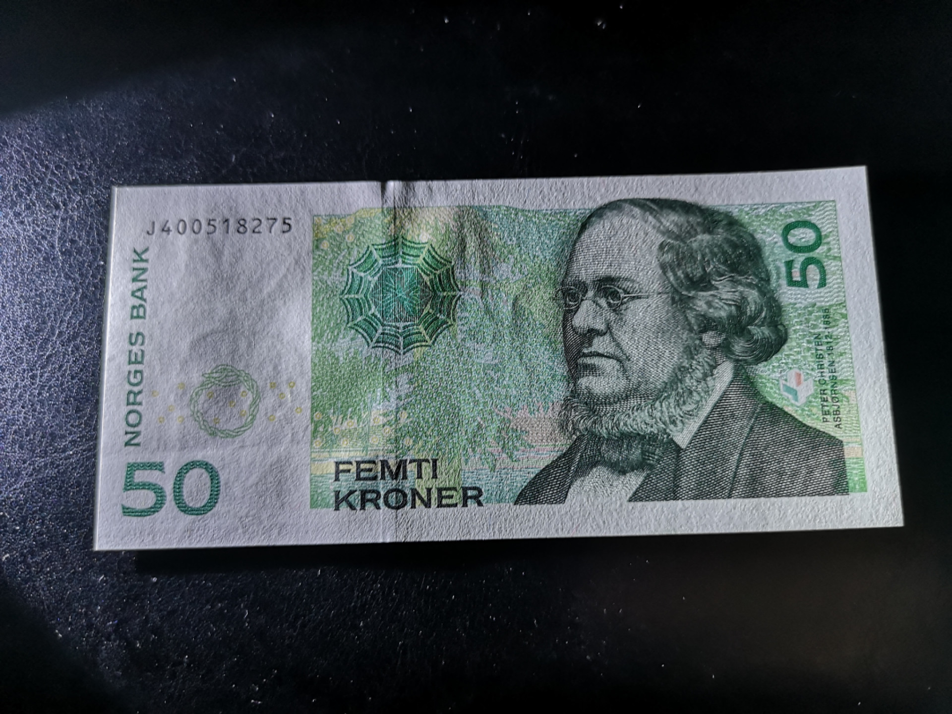 《外钞收藏家》第一百二十五期拍卖 挪威50克朗 全新UNC