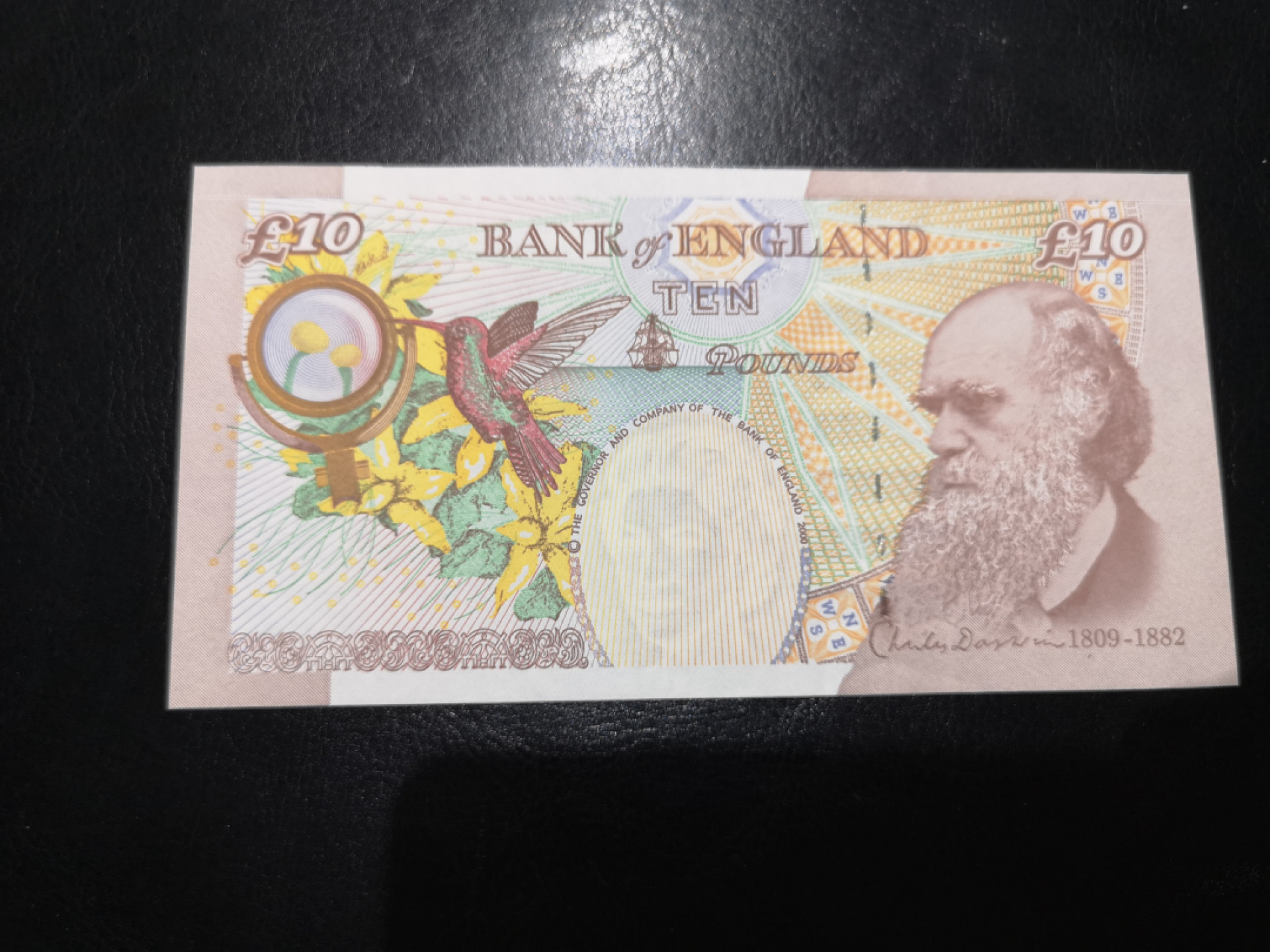 《外钞收藏家》第一百二十五期拍卖 英国E序列10镑 全新UNC 无47