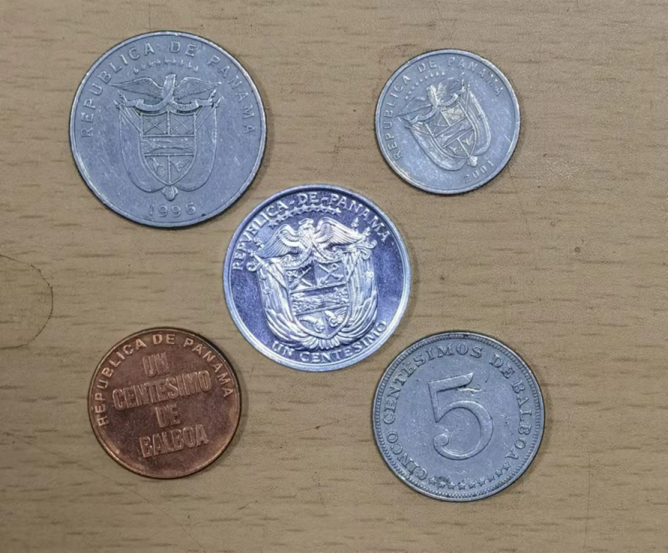 北京马甸外币专卖微拍第五十九场，非贵金属纪念币，流通币专场，陆续上新，欢迎关注 巴拿马
