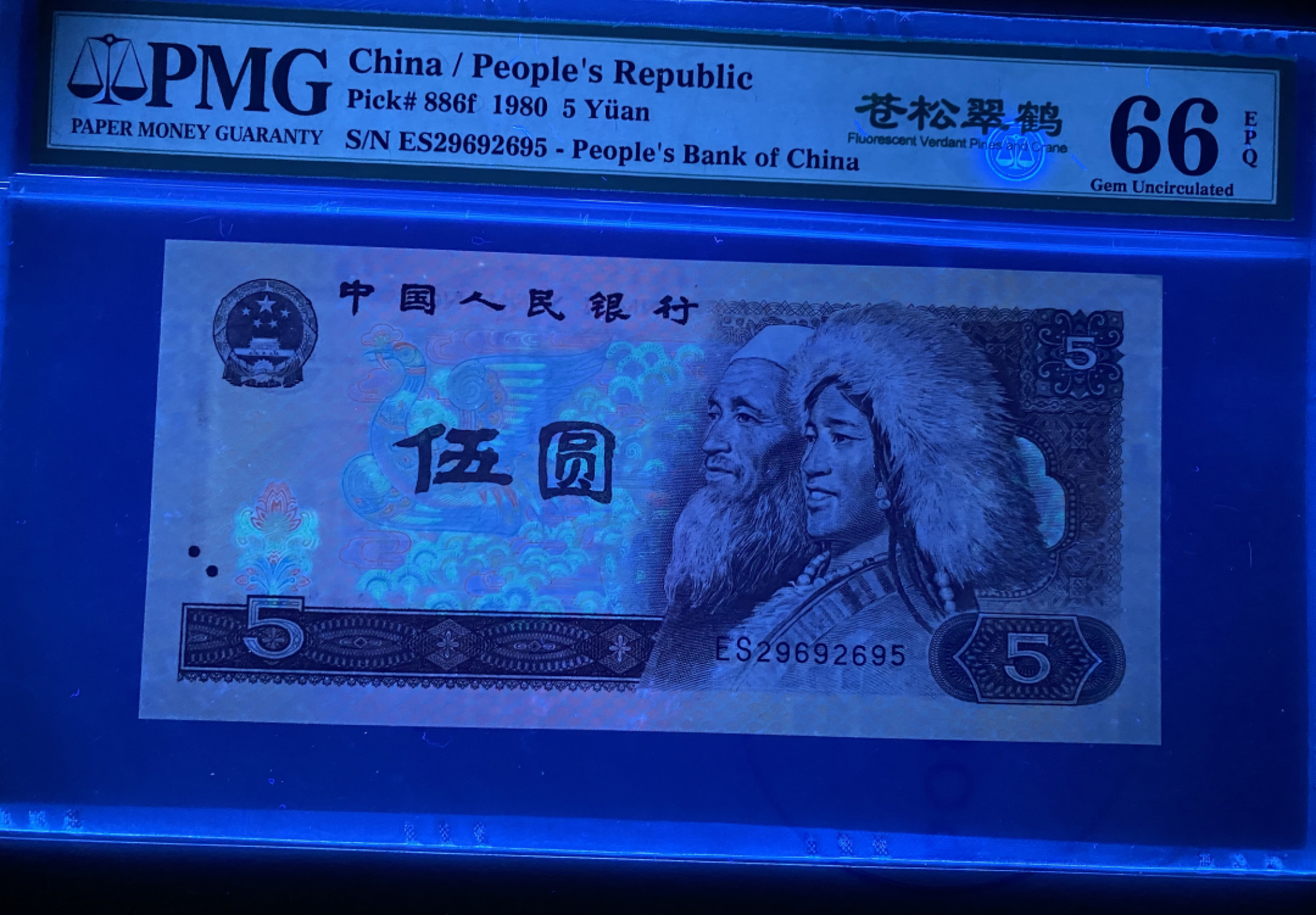 大黄蜂拍卖第16期 805苍松翠鹤ES29692695，66分