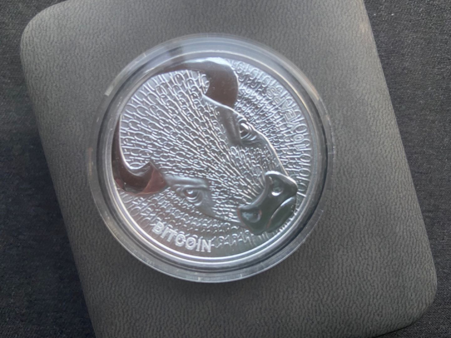 【随心拍&Getcoins】钱币拍卖第100期【合拍】～ 比特牛1oz银币