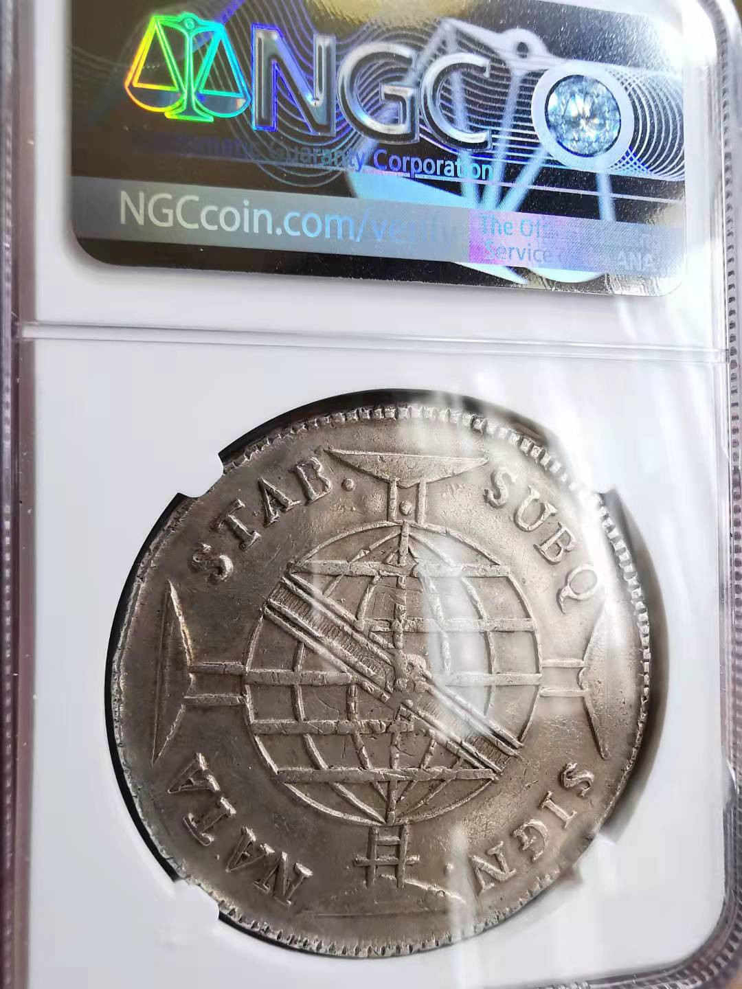 凡希社世界钱币微拍第一百七十期 1816葡属巴西960R大银NGC-AUD