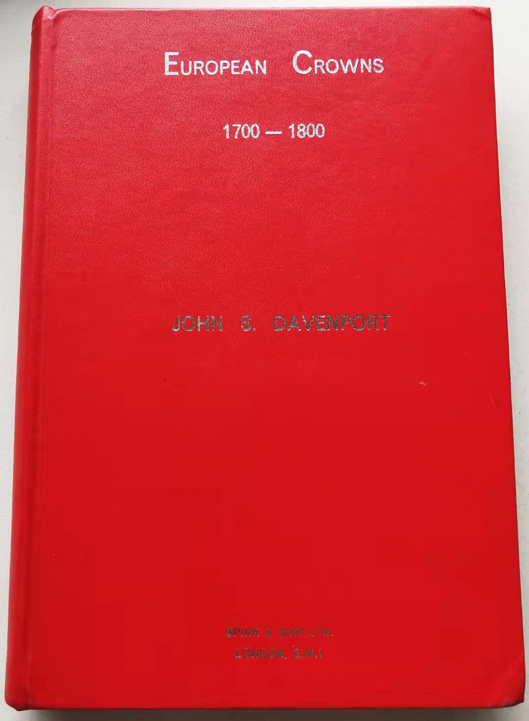 凡希社世界钱币微拍第一百七十期 达文波特欧洲克朗目录1700-1800 八五品