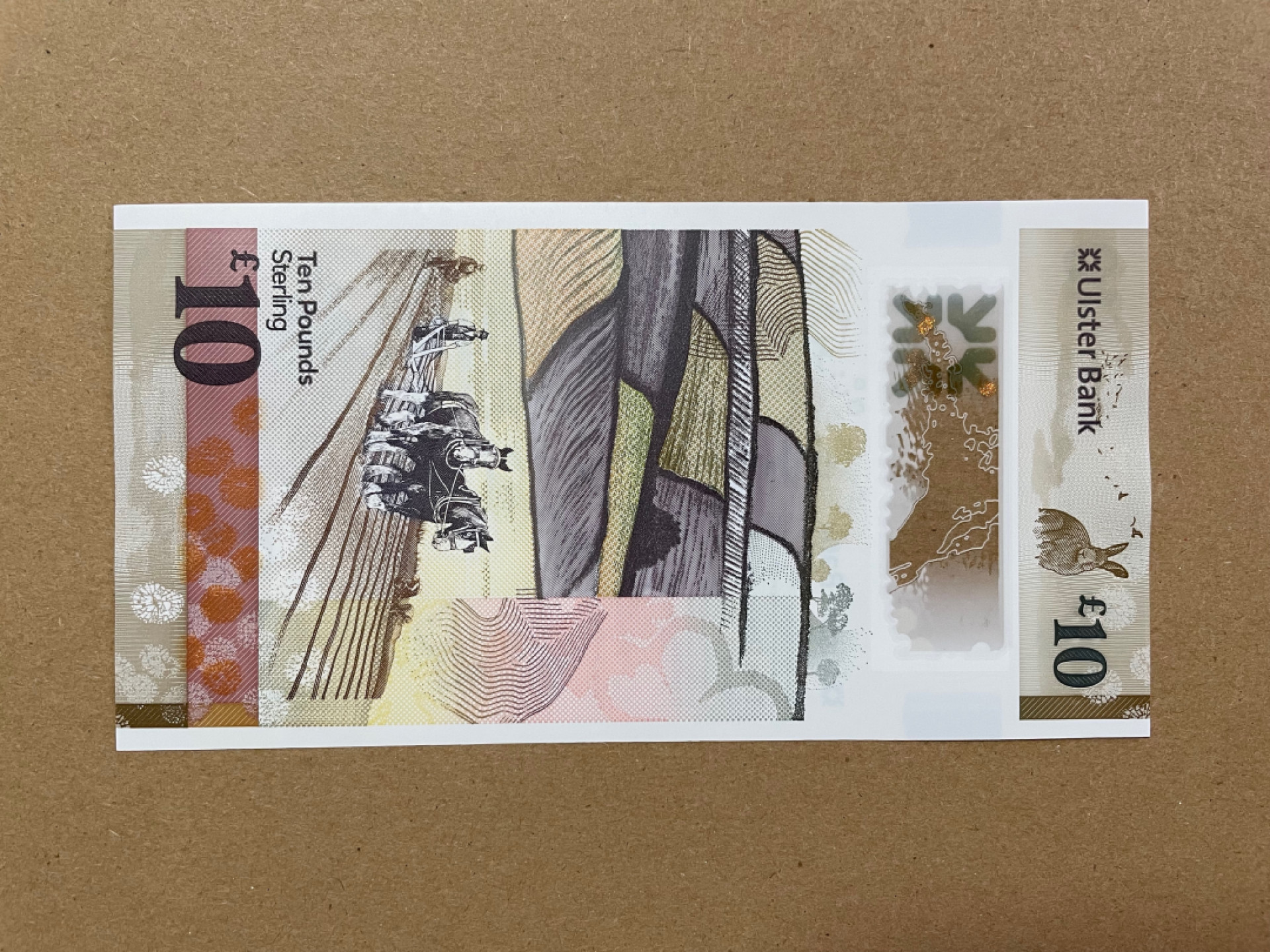 《张总收藏》36期—欧洲精品 北爱尔兰10镑 UNC 塑料钞 阿尔斯特银行 无47