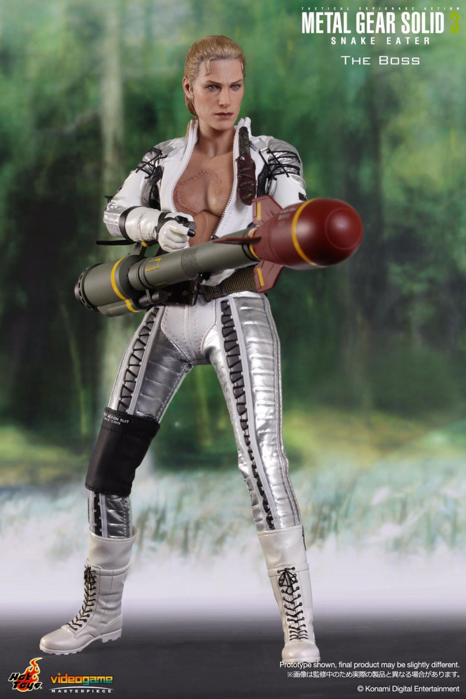 零元拍：Hot Toys 1/6 VGM14 – Metal Gear Solid 3: Snake Eater: 合金装备3BOSS食蛇者，全新未拆。