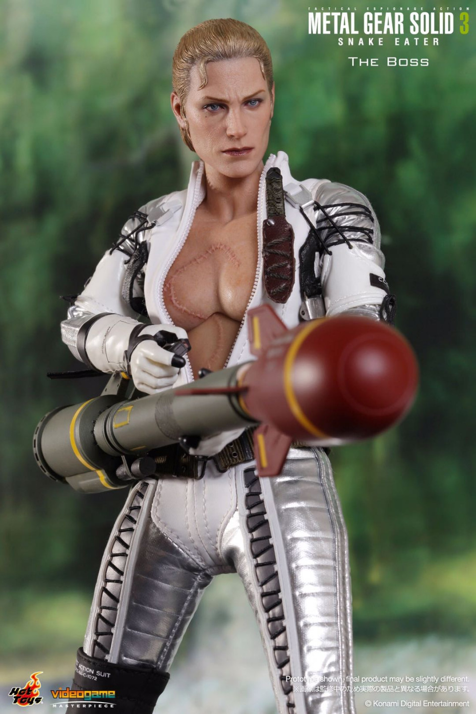零元拍：Hot Toys 1/6 VGM14 – Metal Gear Solid 3: Snake Eater: 合金装备3BOSS食蛇者，全新未拆。