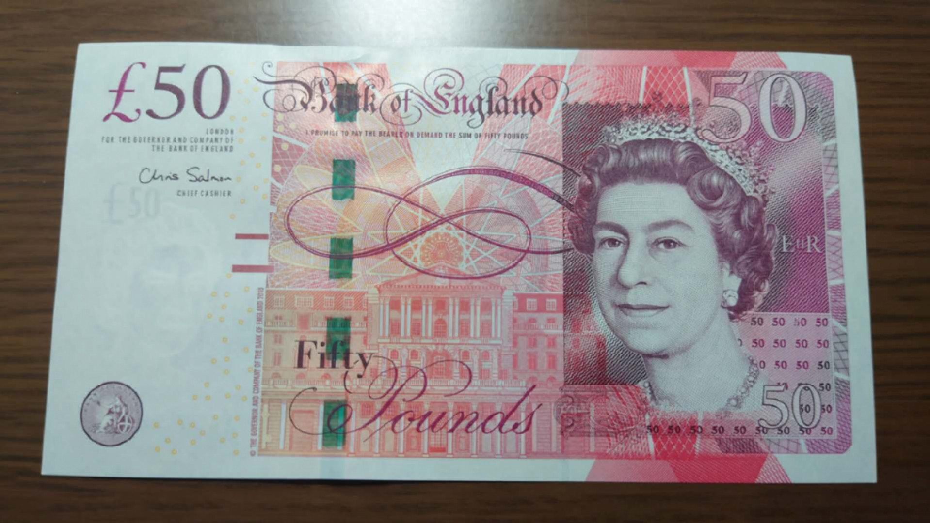 【囧羊收藏】精选微拍第37期暨2021年第28期 各国纸币精选 2010年英国F序列50镑 AA冠全程无4 全新UNC