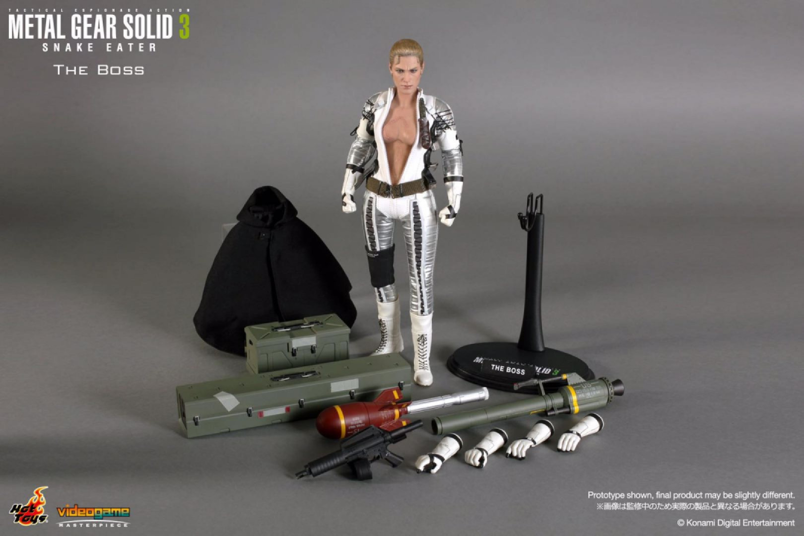 零元拍：Hot Toys 1/6 VGM14 – Metal Gear Solid 3: Snake Eater: 合金装备3BOSS食蛇者，全新未拆。