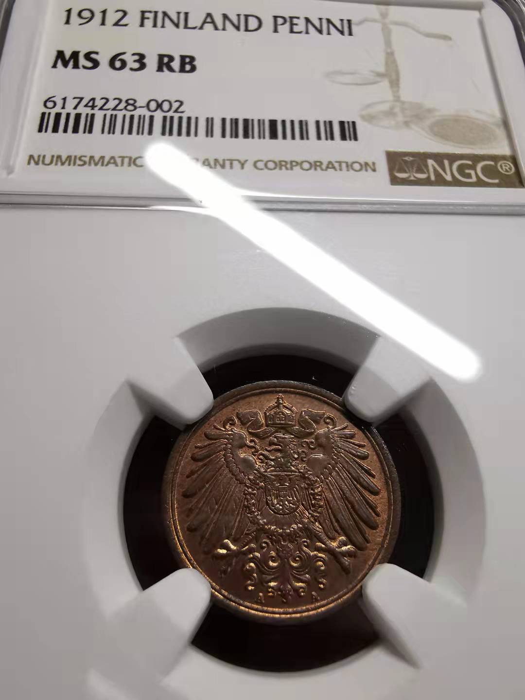 凡希社世界钱币微拍副品交流自动拍专场三 1912A德国芬尼NGC-MS63标签有误