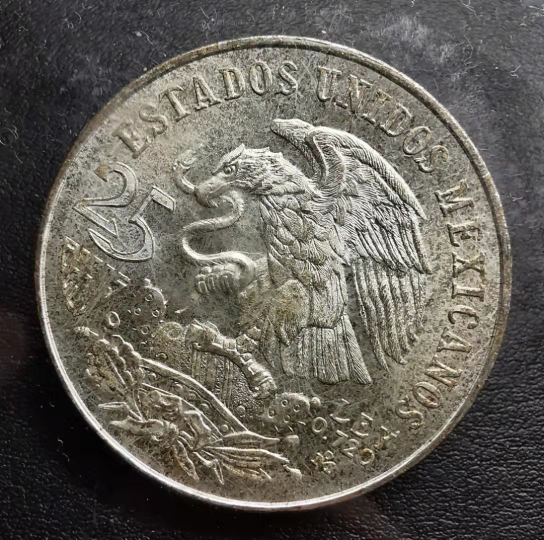凡希社世界钱币微拍副品交流自动拍专场三 1968墨西哥奥运纪念大银UNC