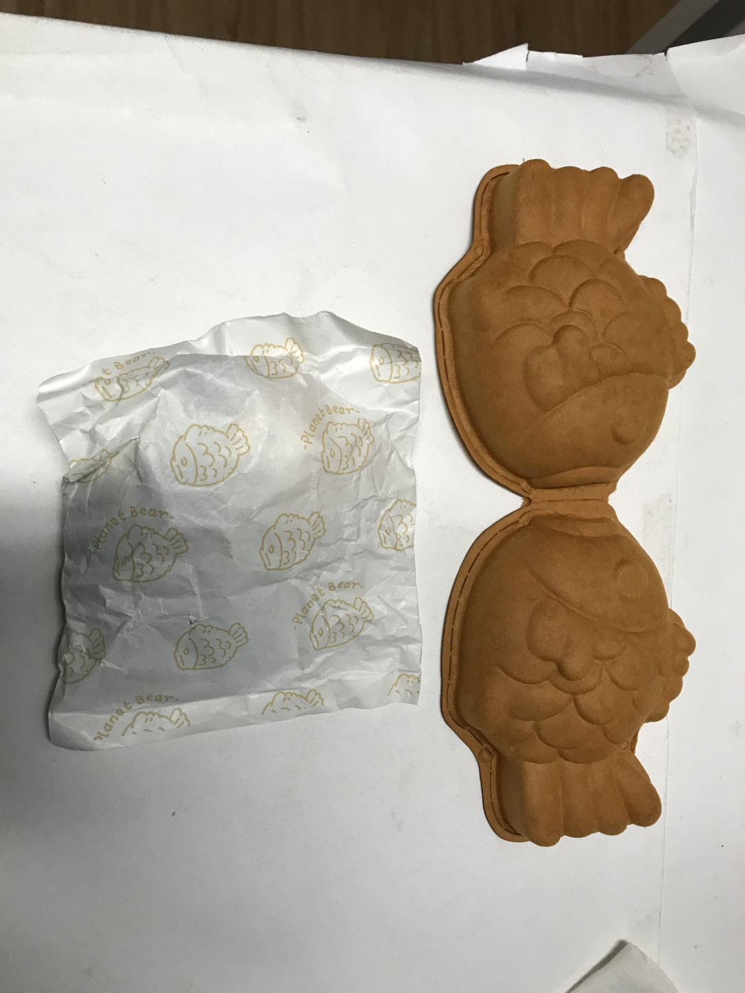 零元拍：白熊百货PANPAN盲盒公仔，鲷鱼烧外盒超级可爱，里面是一只卧姿PANPAN，先行货品尝鲜，大货还没上市
