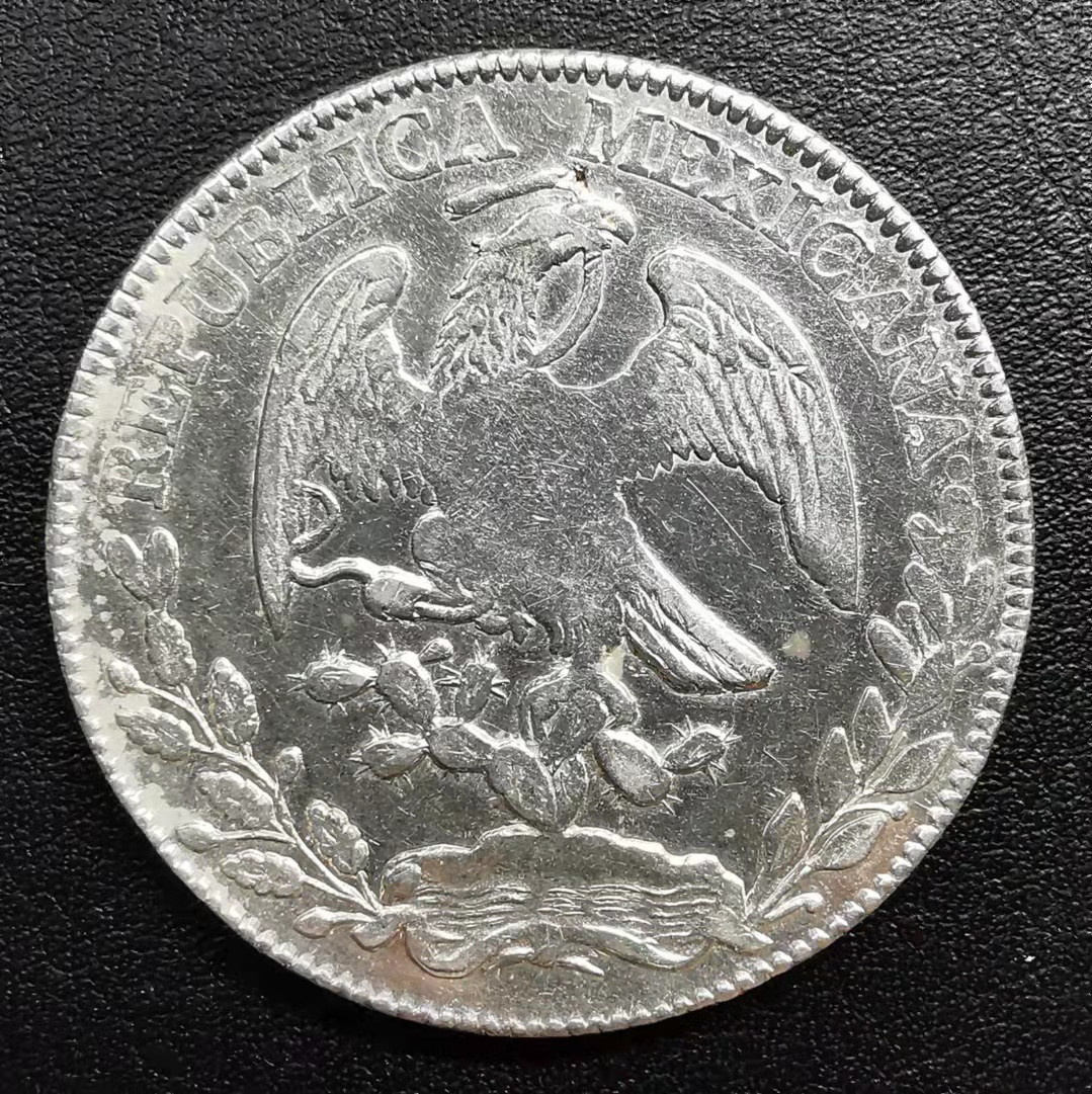 凡希社世界钱币微拍副品交流自动拍专场三 1881ZS墨西哥花边鹰洋近未品