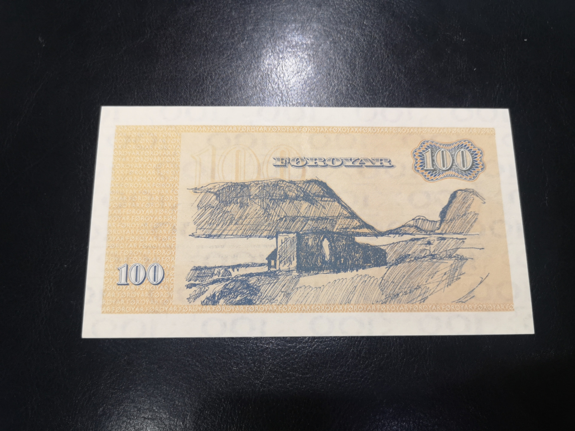 《外钞收藏家》第一百二十八期拍卖 1949年丹麦100克朗  A冠  全新UNC