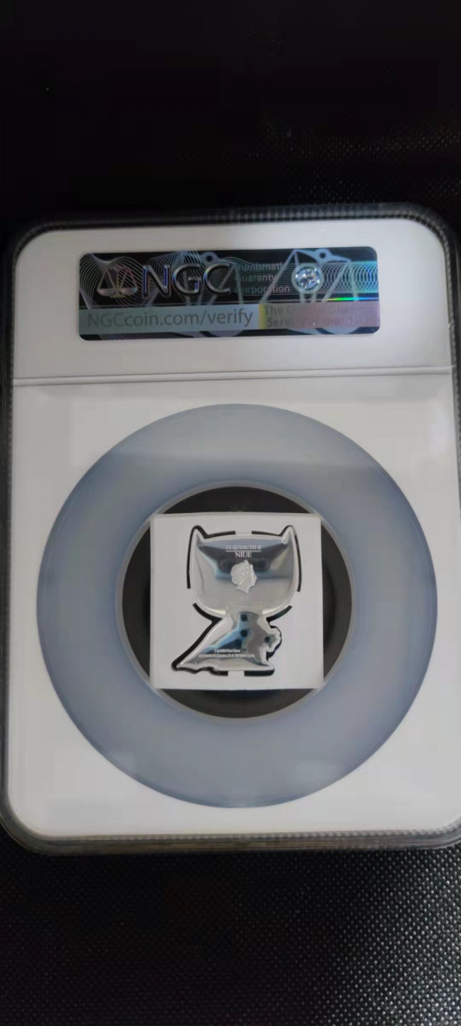 随心拍&Getcoins】钱币拍卖第101期 chibi超人系列   蝙蝠侠1oz