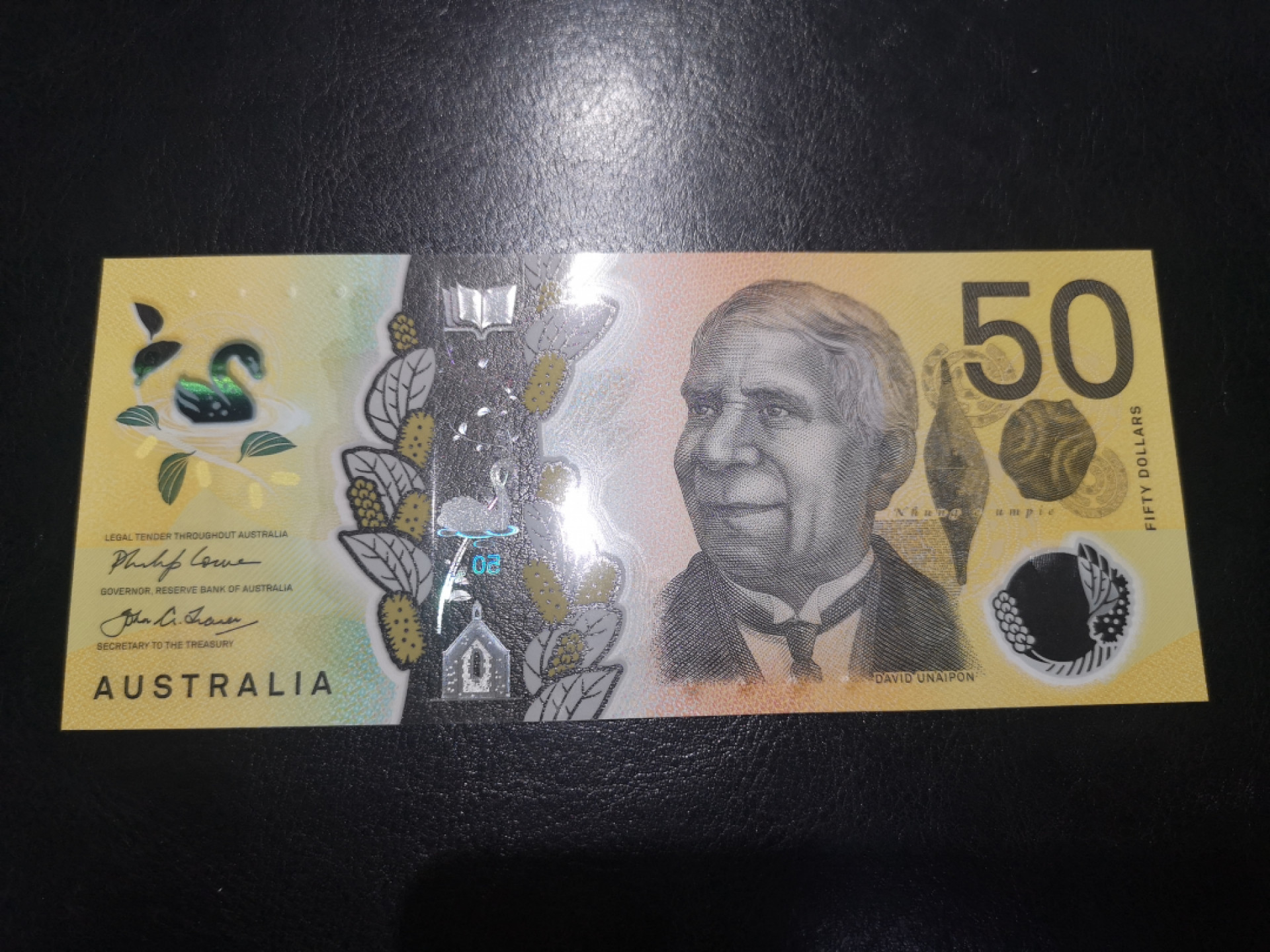 《外钞收藏家》第一百二十八期拍卖 澳大利亚最新版50澳元 全新UNC 无47
