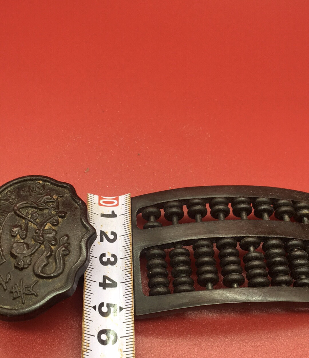 缤纷拍409期，自动结拍，鸽子曝光 掐丝珐琅如意算盘一个，纯铜的，镇宅招财辟邪哦